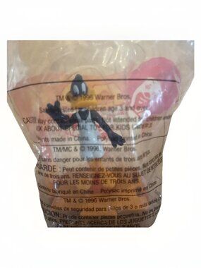1996 McDonald's Space Jam Daffy Duck Mobile Figurine Happy Meal Collectors Toy